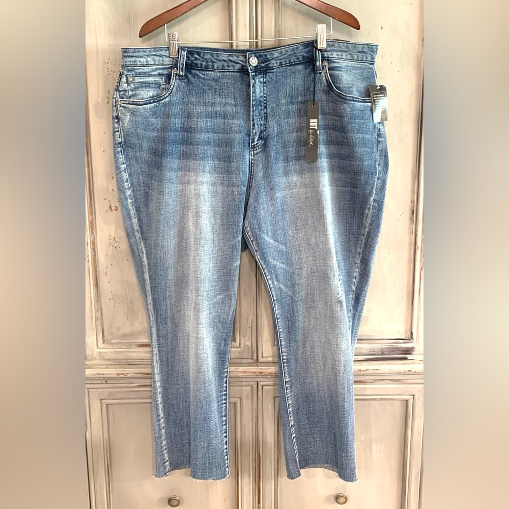 NWT Kut From The Kloth Katy Boyfriend Jeans Sz 20W